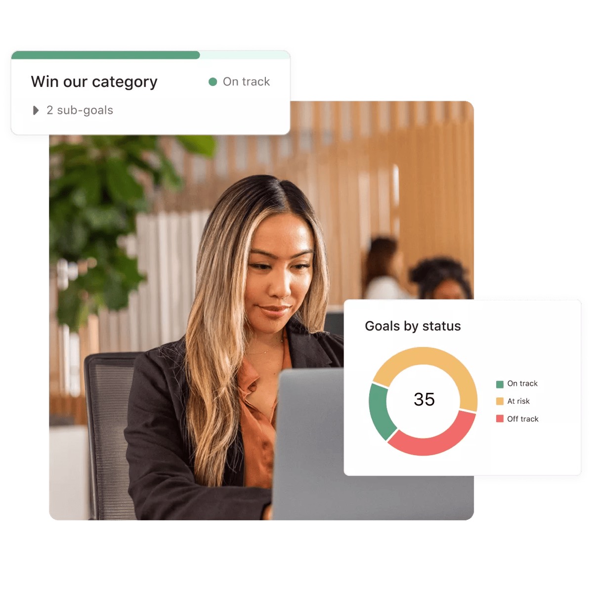 Asana interface, image from asana.com