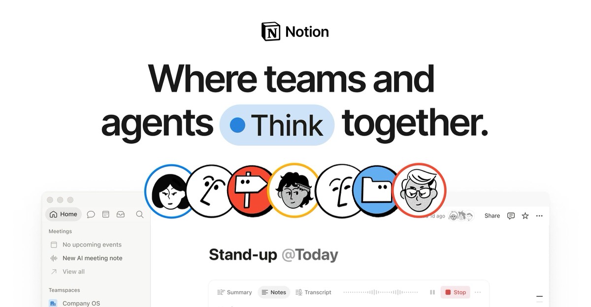 Notion product overview from the official website